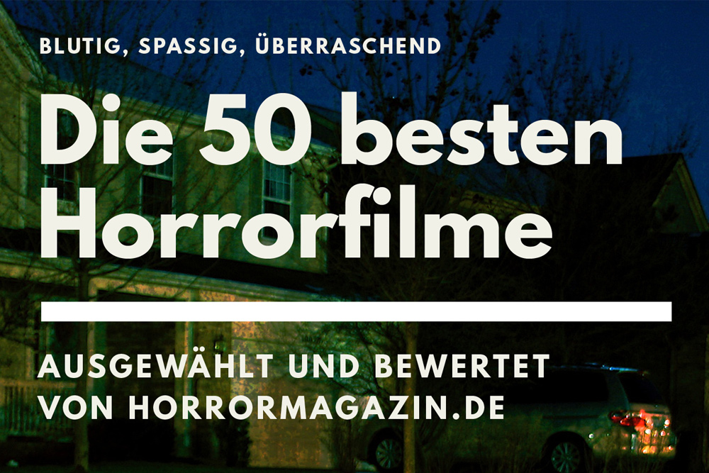 Die 50 besten Horrorfilme in Buchform und als E-Book – ab sofort erhältlich